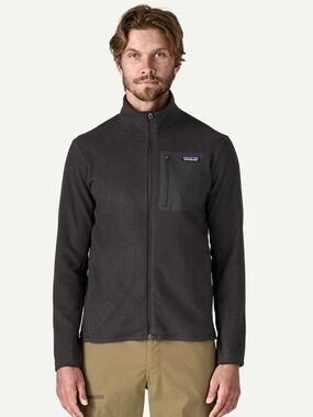 Patagonia R1 Air Full Zip Fleece Hoody Men’s XXL Black Technical Jacket
